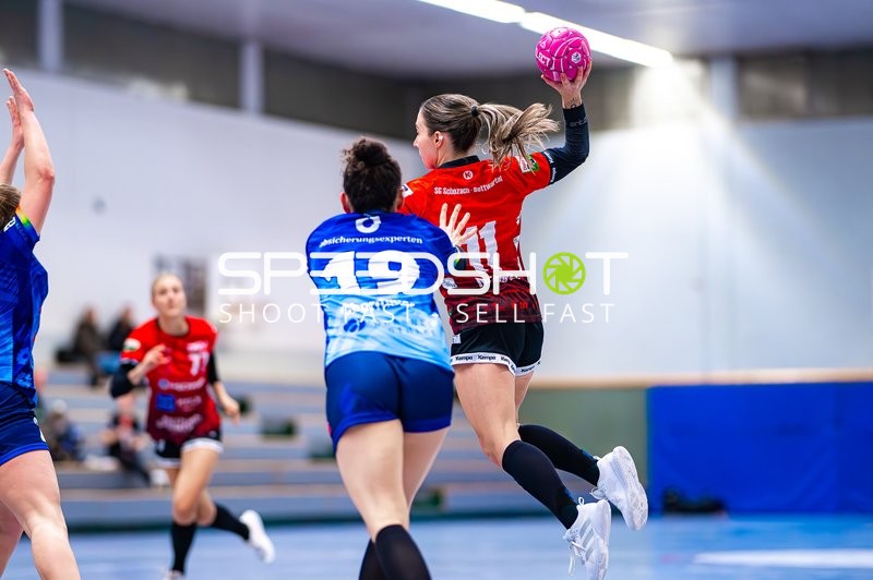 Handball I Frauen I Saison 2024-2025 I 3. Liga I 10. Spieltag I SG Schozach-Bottwartal - HCD Gröbenzell I 07.12.2024
