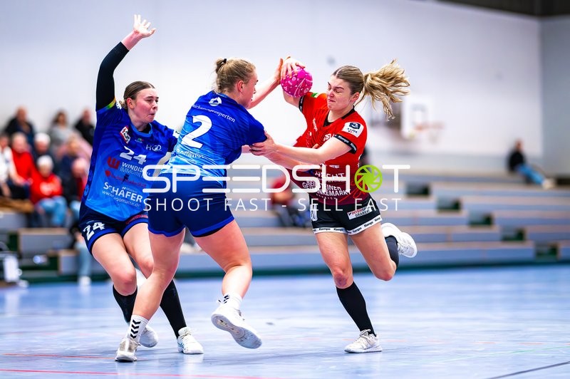 Handball I Frauen I Saison 2024-2025 I 3. Liga I 10. Spieltag I SG Schozach-Bottwartal - HCD Gröbenzell I 07.12.2024