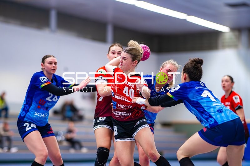 Handball I Frauen I Saison 2024-2025 I 3. Liga I 10. Spieltag I SG Schozach-Bottwartal - HCD Gröbenzell I 07.12.2024