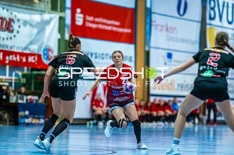 Handball I Frauen I Saison 2024-2025 I 3. Liga I 6. Spieltag I HC Erlangen - SG Schozach-Bottwartal I 02.11.2024