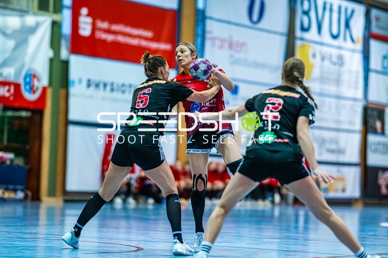 Handball I Frauen I Saison 2024-2025 I 3. Liga I 6. Spieltag I HC Erlangen - SG Schozach-Bottwartal I 02.11.2024