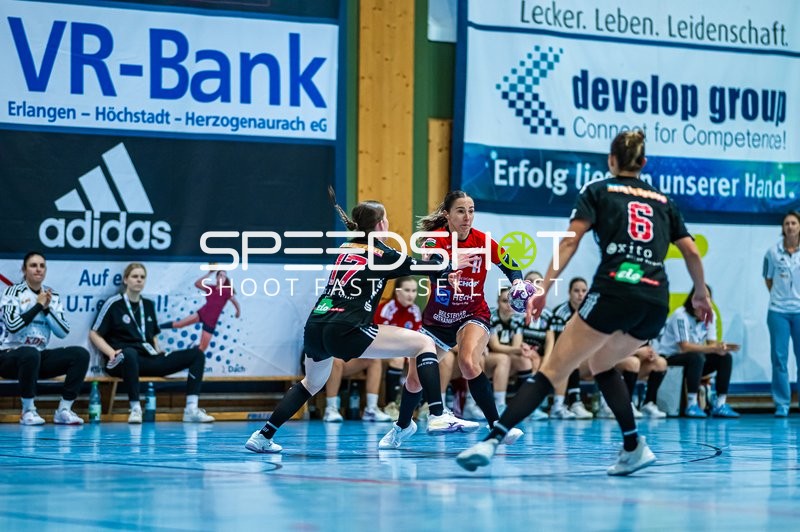Handball I Frauen I Saison 2024-2025 I 3. Liga I 6. Spieltag I HC Erlangen - SG Schozach-Bottwartal I 02.11.2024