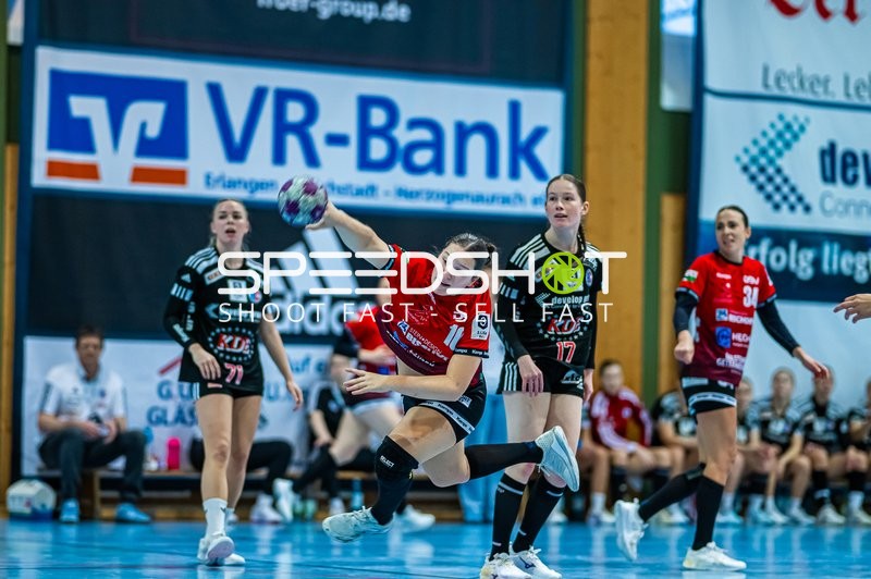 Handball I Frauen I Saison 2024-2025 I 3. Liga I 6. Spieltag I HC Erlangen - SG Schozach-Bottwartal I 02.11.2024