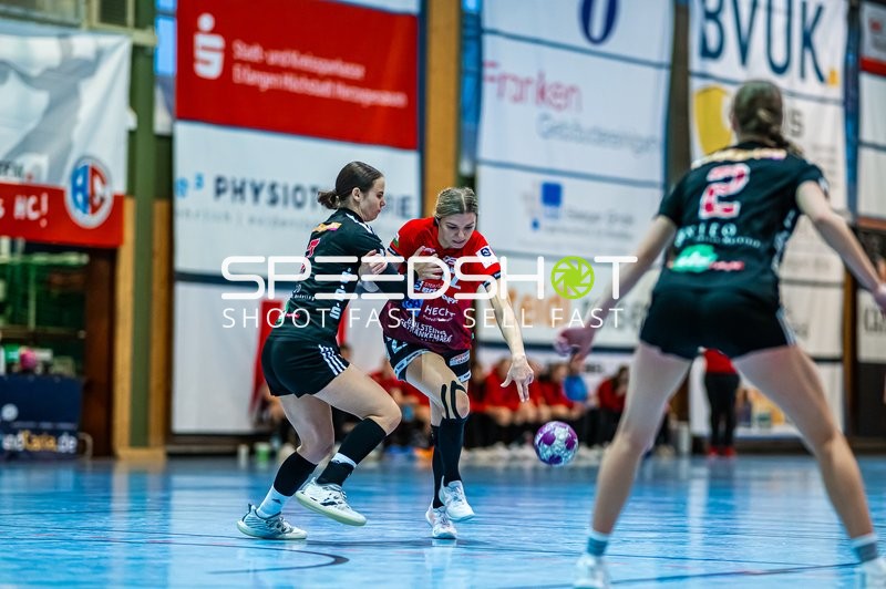 Handball I Frauen I Saison 2024-2025 I 3. Liga I 6. Spieltag I HC Erlangen - SG Schozach-Bottwartal I 02.11.2024