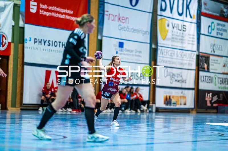 Handball I Frauen I Saison 2024-2025 I 3. Liga I 6. Spieltag I HC Erlangen - SG Schozach-Bottwartal I 02.11.2024