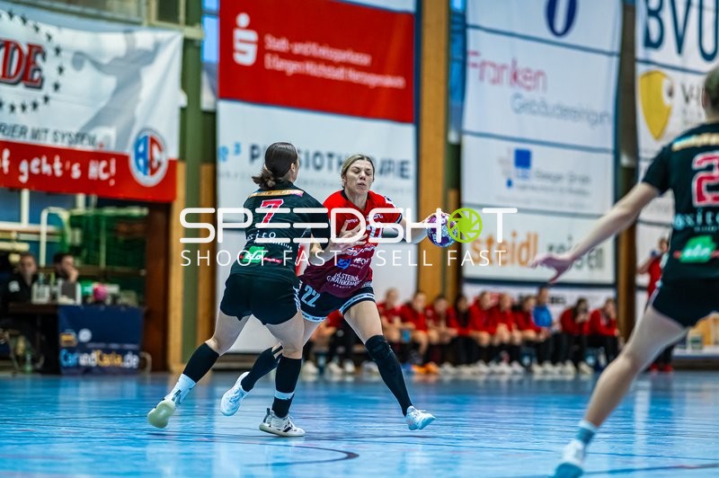 Handball I Frauen I Saison 2024-2025 I 3. Liga I 6. Spieltag I HC Erlangen - SG Schozach-Bottwartal I 02.11.2024