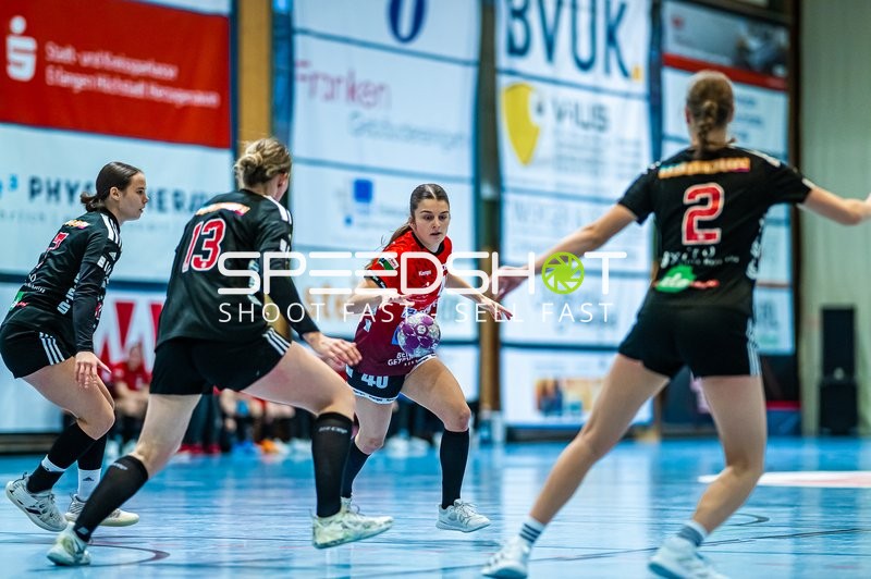 Handball I Frauen I Saison 2024-2025 I 3. Liga I 6. Spieltag I HC Erlangen - SG Schozach-Bottwartal I 02.11.2024