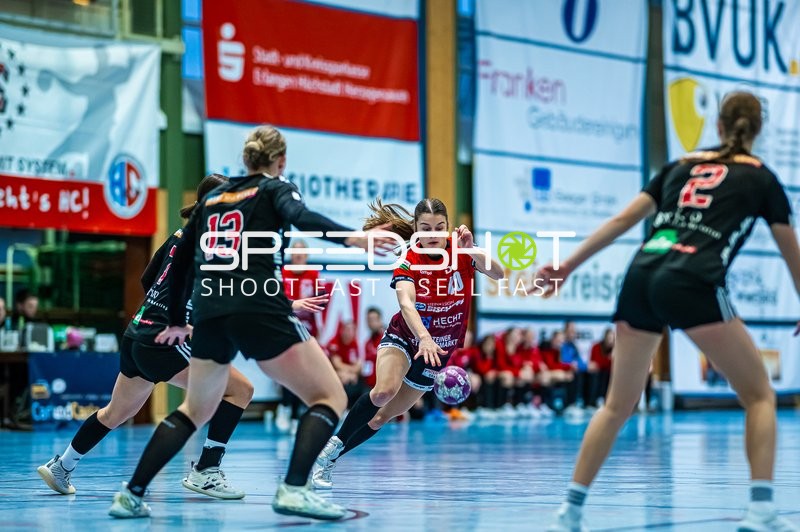 Handball I Frauen I Saison 2024-2025 I 3. Liga I 6. Spieltag I HC Erlangen - SG Schozach-Bottwartal I 02.11.2024