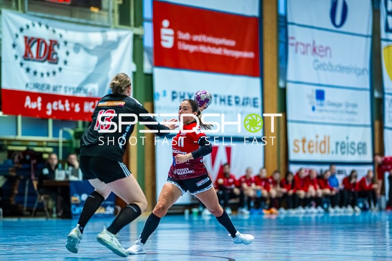 Handball I Frauen I Saison 2024-2025 I 3. Liga I 6. Spieltag I HC Erlangen - SG Schozach-Bottwartal I 02.11.2024