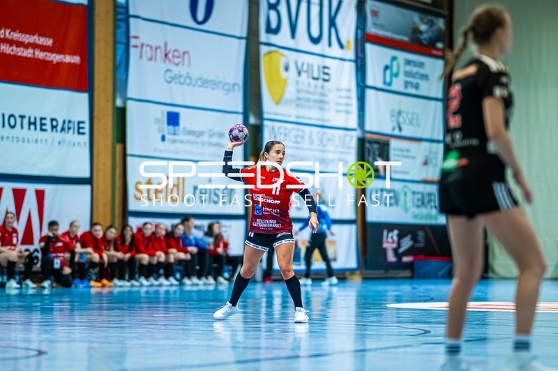 Handball I Frauen I Saison 2024-2025 I 3. Liga I 6. Spieltag I HC Erlangen - SG Schozach-Bottwartal I 02.11.2024