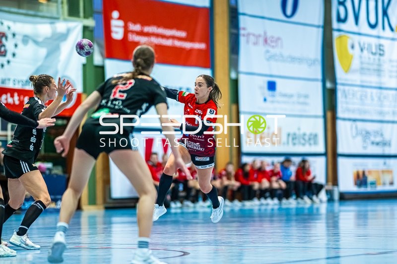 Handball I Frauen I Saison 2024-2025 I 3. Liga I 6. Spieltag I HC Erlangen - SG Schozach-Bottwartal I 02.11.2024