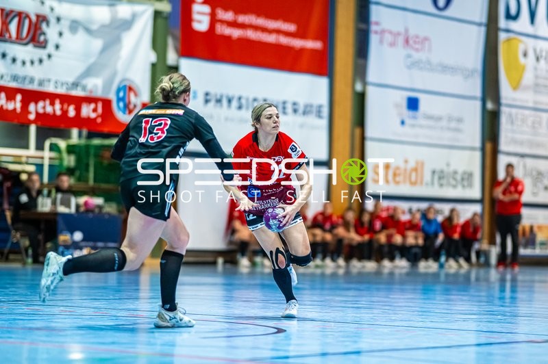 Handball I Frauen I Saison 2024-2025 I 3. Liga I 6. Spieltag I HC Erlangen - SG Schozach-Bottwartal I 02.11.2024