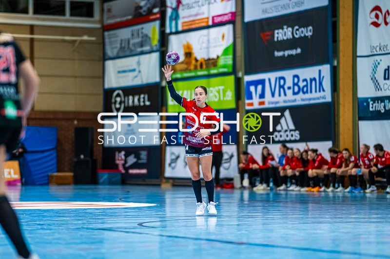Handball I Frauen I Saison 2024-2025 I 3. Liga I 6. Spieltag I HC Erlangen - SG Schozach-Bottwartal I 02.11.2024