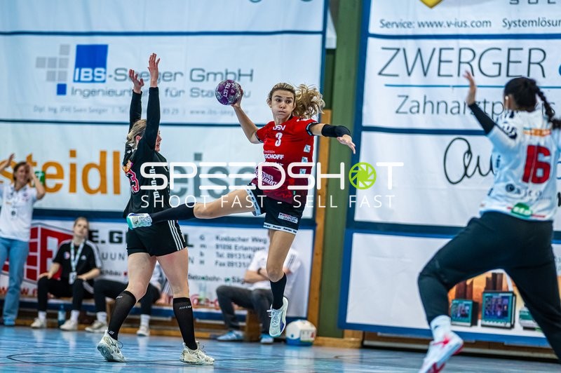 Handball I Frauen I Saison 2024-2025 I 3. Liga I 6. Spieltag I HC Erlangen - SG Schozach-Bottwartal I 02.11.2024