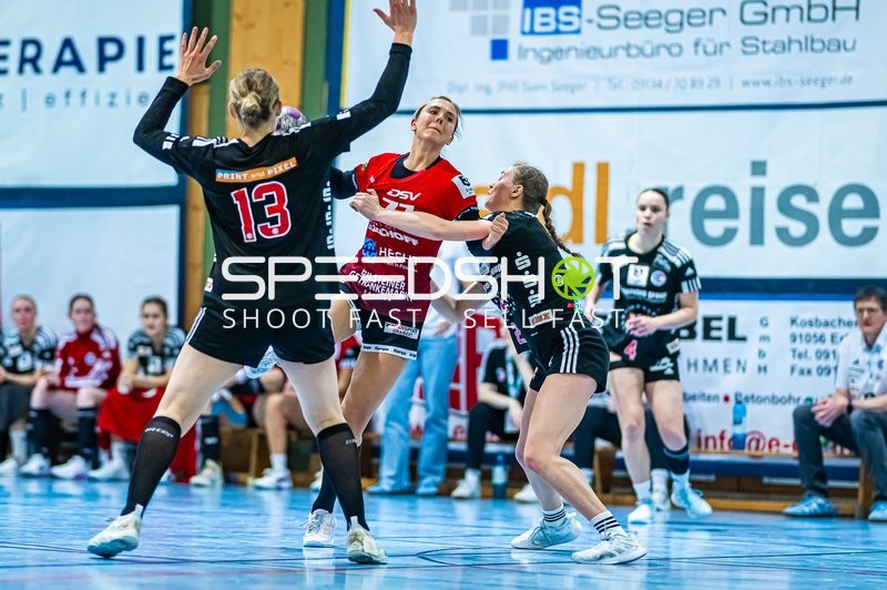 Handball I Frauen I Saison 2024-2025 I 3. Liga I 6. Spieltag I HC Erlangen - SG Schozach-Bottwartal I 02.11.2024