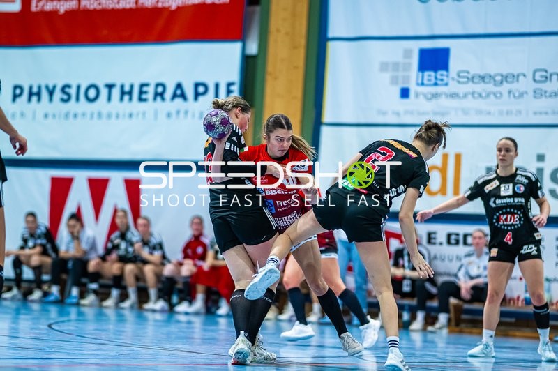 Handball I Frauen I Saison 2024-2025 I 3. Liga I 6. Spieltag I HC Erlangen - SG Schozach-Bottwartal I 02.11.2024