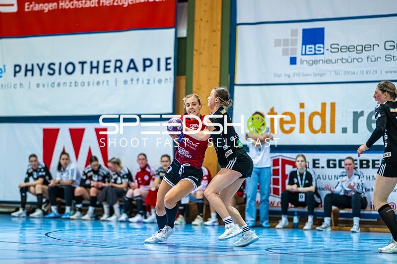 Handball I Frauen I Saison 2024-2025 I 3. Liga I 6. Spieltag I HC Erlangen - SG Schozach-Bottwartal I 02.11.2024