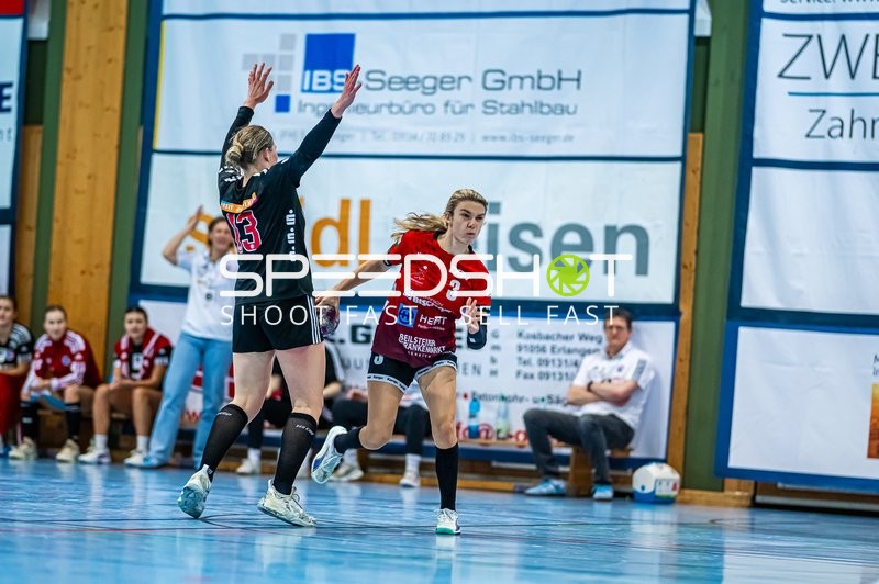 Handball I Frauen I Saison 2024-2025 I 3. Liga I 6. Spieltag I HC Erlangen - SG Schozach-Bottwartal I 02.11.2024