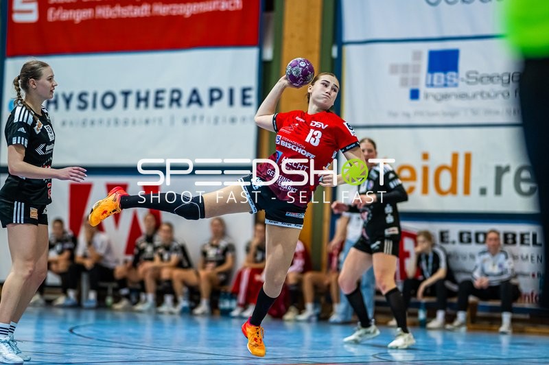 Handball I Frauen I Saison 2024-2025 I 3. Liga I 6. Spieltag I HC Erlangen - SG Schozach-Bottwartal I 02.11.2024