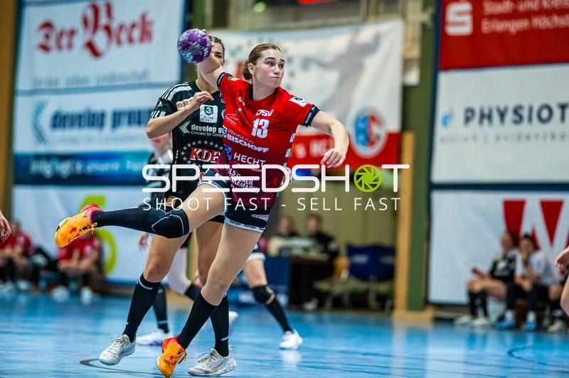 Handball I Frauen I Saison 2024-2025 I 3. Liga I 6. Spieltag I HC Erlangen - SG Schozach-Bottwartal I 02.11.2024
