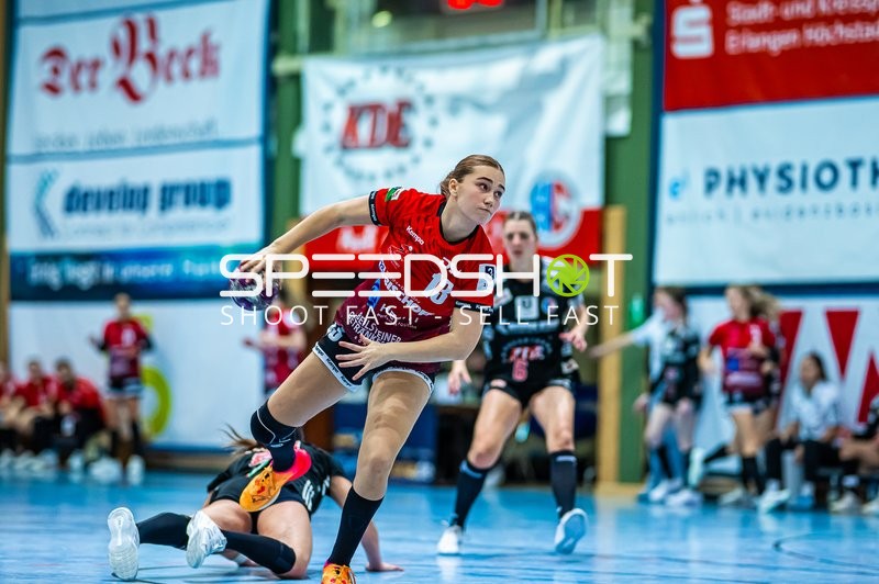 Handball I Frauen I Saison 2024-2025 I 3. Liga I 6. Spieltag I HC Erlangen - SG Schozach-Bottwartal I 02.11.2024