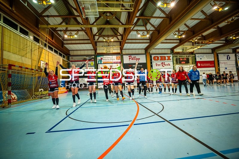 Handball I Frauen I Saison 2024-2025 I 3. Liga I 6. Spieltag I HC Erlangen - SG Schozach-Bottwartal I 02.11.2024