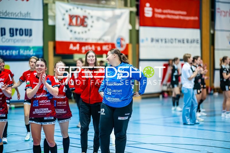 Handball I Frauen I Saison 2024-2025 I 3. Liga I 6. Spieltag I HC Erlangen - SG Schozach-Bottwartal I 02.11.2024