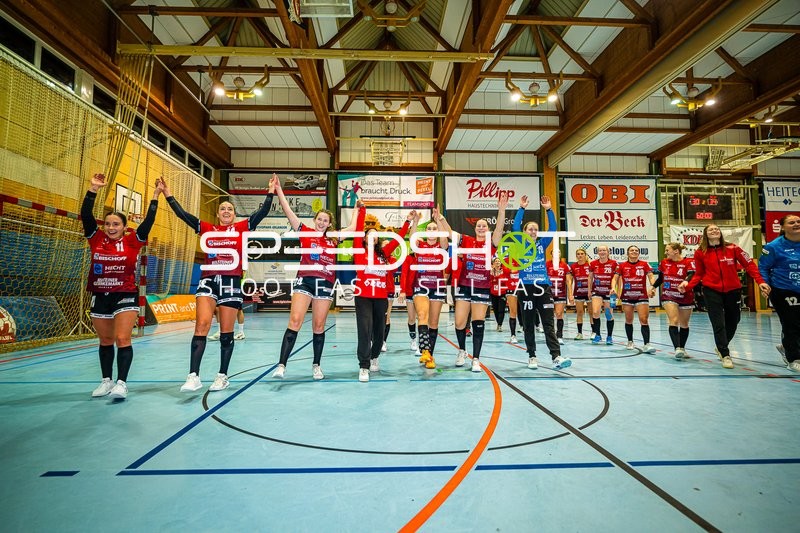 Handball I Frauen I Saison 2024-2025 I 3. Liga I 6. Spieltag I HC Erlangen - SG Schozach-Bottwartal I 02.11.2024