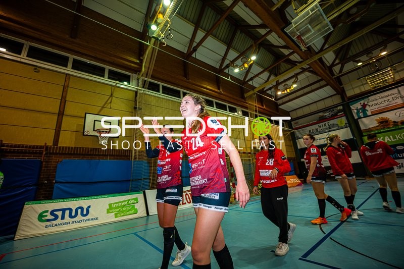 Handball I Frauen I Saison 2024-2025 I 3. Liga I 6. Spieltag I HC Erlangen - SG Schozach-Bottwartal I 02.11.2024
