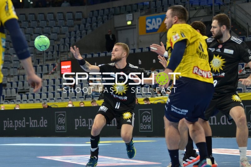 Handball I Herren I Saison 2021-2022 I HBL I 16.Spieltag I Rhein-Neckar Löwen - TuS N-Lübbecke I 18.12.2021