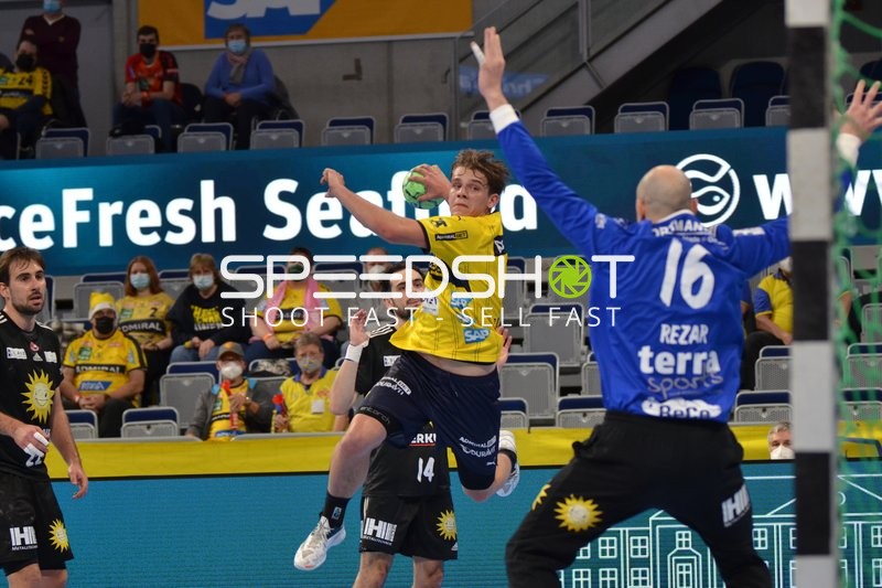 Handball I Herren I Saison 2021-2022 I HBL I 16.Spieltag I Rhein-Neckar Löwen - TuS N-Lübbecke I 18.12.2021