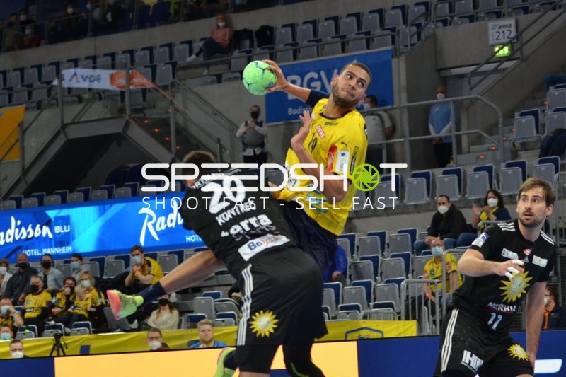 Handball I Herren I Saison 2021-2022 I HBL I 16.Spieltag I Rhein-Neckar Löwen - TuS N-Lübbecke I 18.12.2021