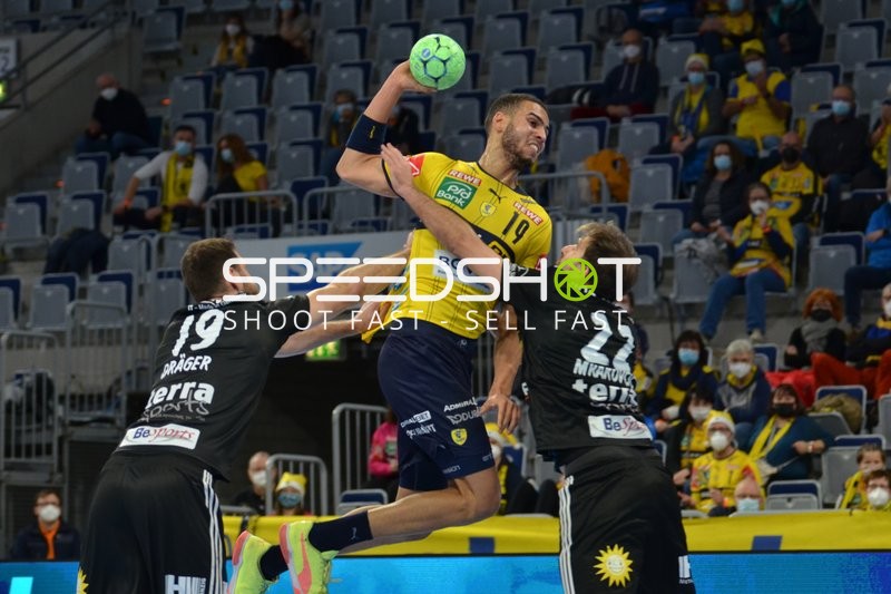 Handball I Herren I Saison 2021-2022 I HBL I 16.Spieltag I Rhein-Neckar Löwen - TuS N-Lübbecke I 18.12.2021