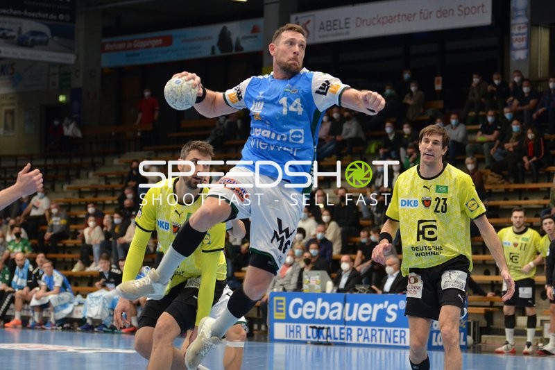 Handball I Herren I Saison 2021-2022 I HBL I 16.Spieltag I FRISCH AUF Göppingen - Füchse Berlin I 19.12.2021