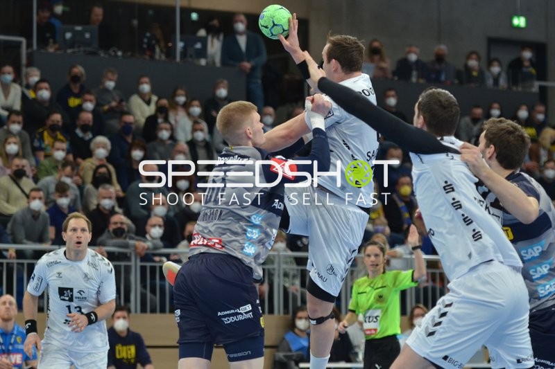 Handball I Herren I Saison 2021-2022 I DHB-Pokal I Viertelfinale I Rhein-Neckar Löwen - THW Kiel I 06.02.2022