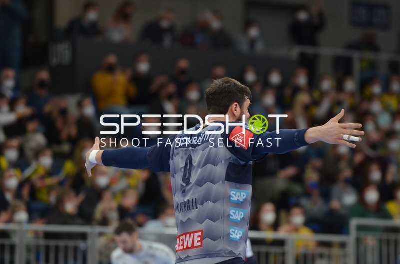 Handball I Herren I Saison 2021-2022 I DHB-Pokal I Viertelfinale I Rhein-Neckar Löwen - THW Kiel I 06.02.2022