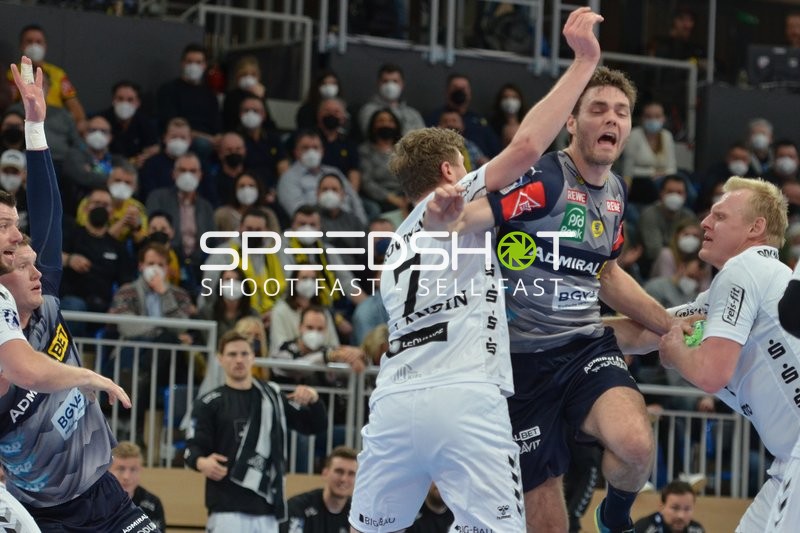 Handball I Herren I Saison 2021-2022 I DHB-Pokal I Viertelfinale I Rhein-Neckar Löwen - THW Kiel I 06.02.2022