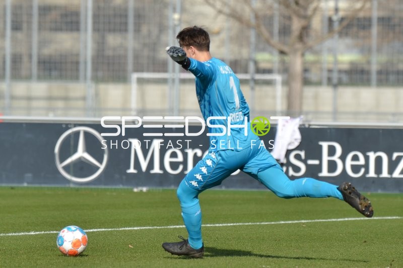 Fußball I Herren I Saison 2021-2022 I Regionalliga Südwest I 24. Spieltag I VfB Stuttgart II - 1. FSV Mainz 05 II I 12.02.2022