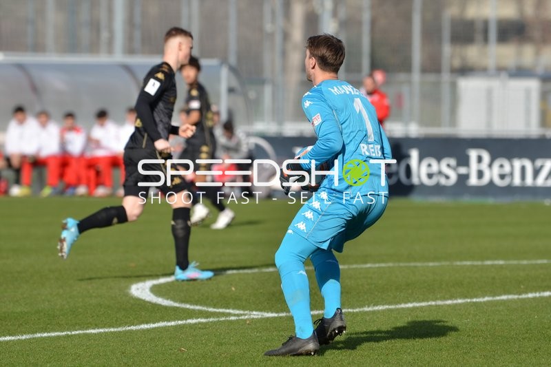 Fußball I Herren I Saison 2021-2022 I Regionalliga Südwest I 24. Spieltag I VfB Stuttgart II - 1. FSV Mainz 05 II I 12.02.2022