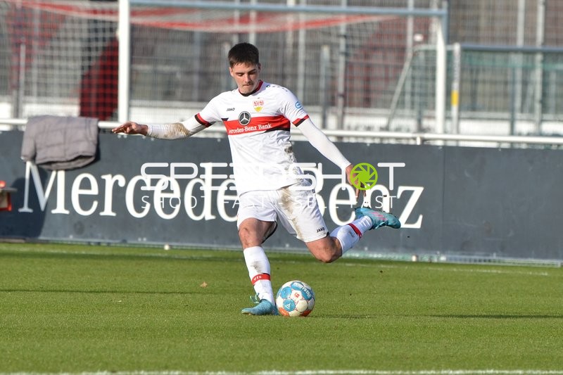 Fußball I Herren I Saison 2021-2022 I Regionalliga Südwest I 24. Spieltag I VfB Stuttgart II - 1. FSV Mainz 05 II I 12.02.2022
