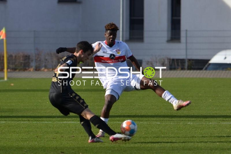Fußball I Herren I Saison 2021-2022 I Regionalliga Südwest I 24. Spieltag I VfB Stuttgart II - 1. FSV Mainz 05 II I 12.02.2022