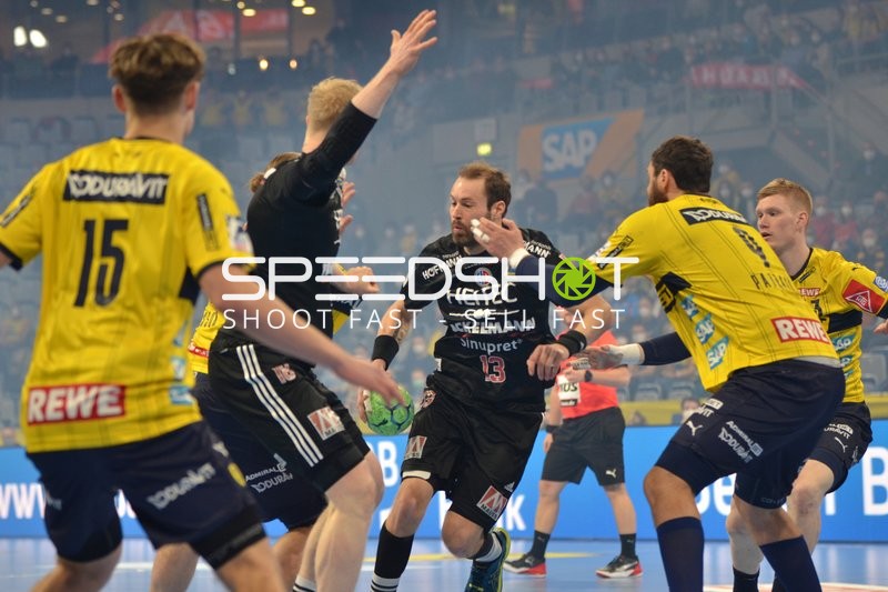 Handball I Herren I Saison 2021-2022 I Liquimoly Handball Bundesliga I 20. Spieltag I Rhein-Neckar Löwen - HC Erlangen I 12.02.2022