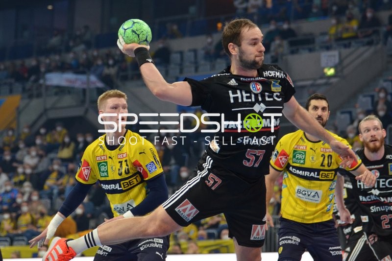 Handball I Herren I Saison 2021-2022 I Liquimoly Handball Bundesliga I 20. Spieltag I Rhein-Neckar Löwen - HC Erlangen I 12.02.2022