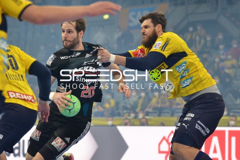 Handball I Herren I Saison 2021-2022 I Liquimoly Handball Bundesliga I 20. Spieltag I Rhein-Neckar Löwen - HC Erlangen I 12.02.2022