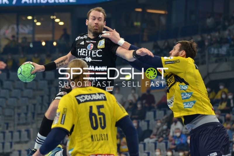 Handball I Herren I Saison 2021-2022 I Liquimoly Handball Bundesliga I 20. Spieltag I Rhein-Neckar Löwen - HC Erlangen I 12.02.2022