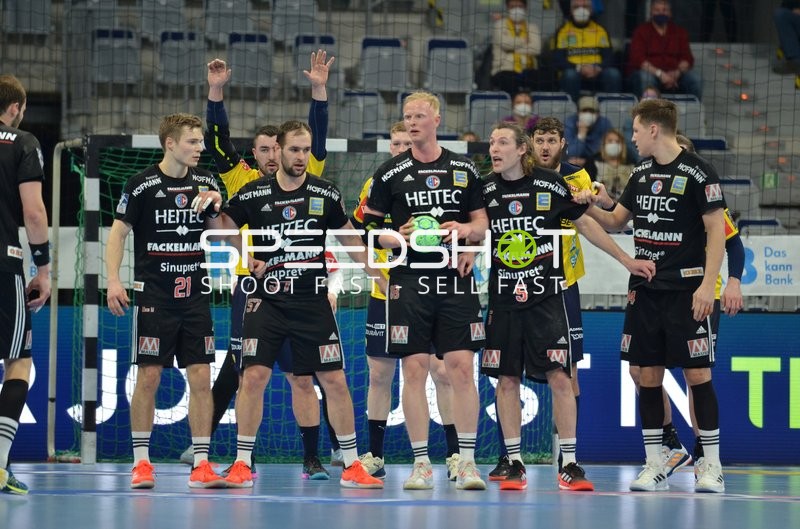 Handball I Herren I Saison 2021-2022 I Liquimoly Handball Bundesliga I 20. Spieltag I Rhein-Neckar Löwen - HC Erlangen I 12.02.2022