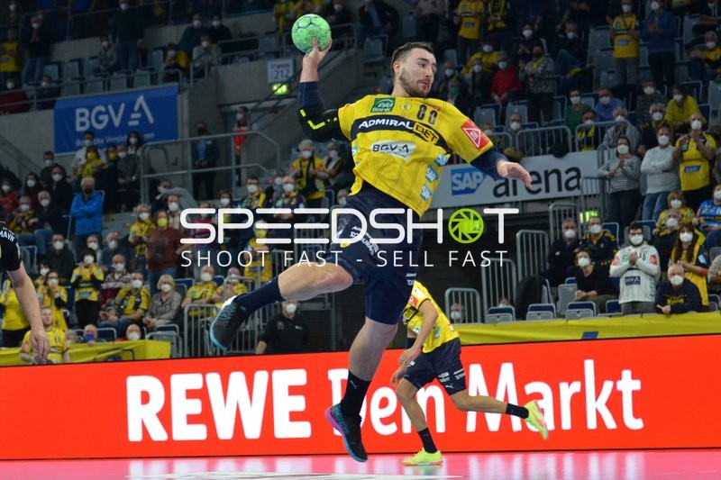 Handball I Herren I Saison 2021-2022 I Liquimoly Handball Bundesliga I 20. Spieltag I Rhein-Neckar Löwen - HC Erlangen I 12.02.2022