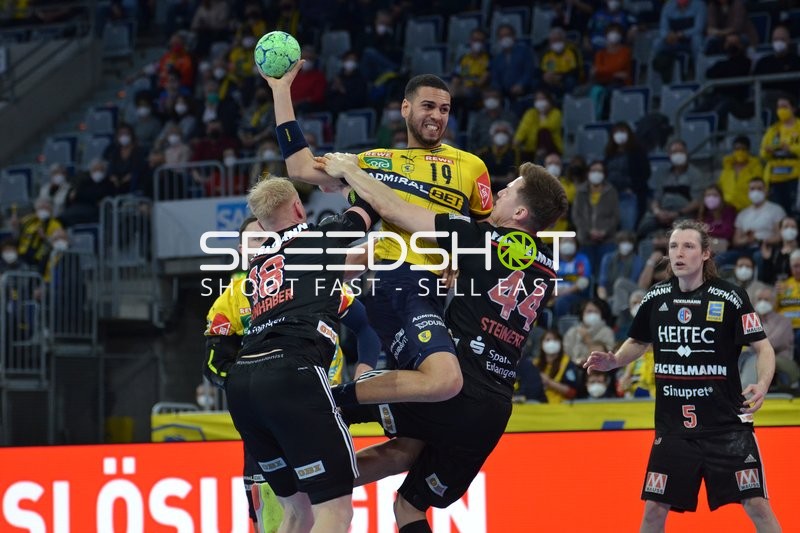 Handball I Herren I Saison 2021-2022 I Liquimoly Handball Bundesliga I 20. Spieltag I Rhein-Neckar Löwen - HC Erlangen I 12.02.2022