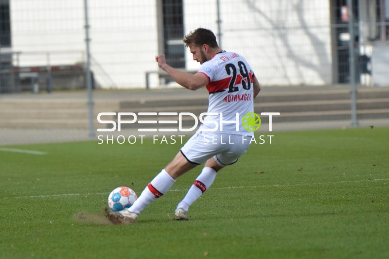 Fußball I Herren I Saison 2021-2022 I Regionalliga Südwest I 26. Spieltag I VfB Stuttgart II - FK 03 Pirmasens I 26.02.2022