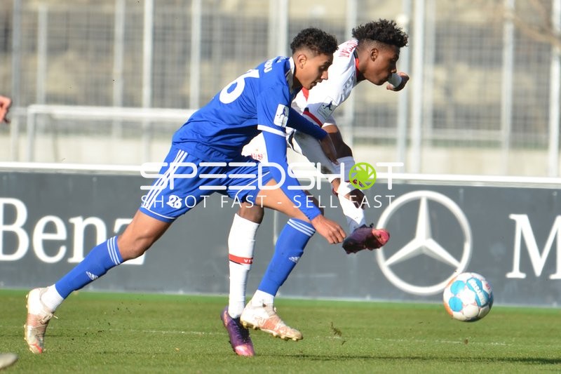 Fußball I Herren I Saison 2021-2022 I Regionalliga Südwest I 26. Spieltag I VfB Stuttgart II - FK 03 Pirmasens I 26.02.2022